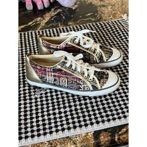 Coach Barrett Poppy Women’s Casual Sneaker Shoes Sz 7 B Adorable